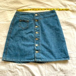 Denim skirt